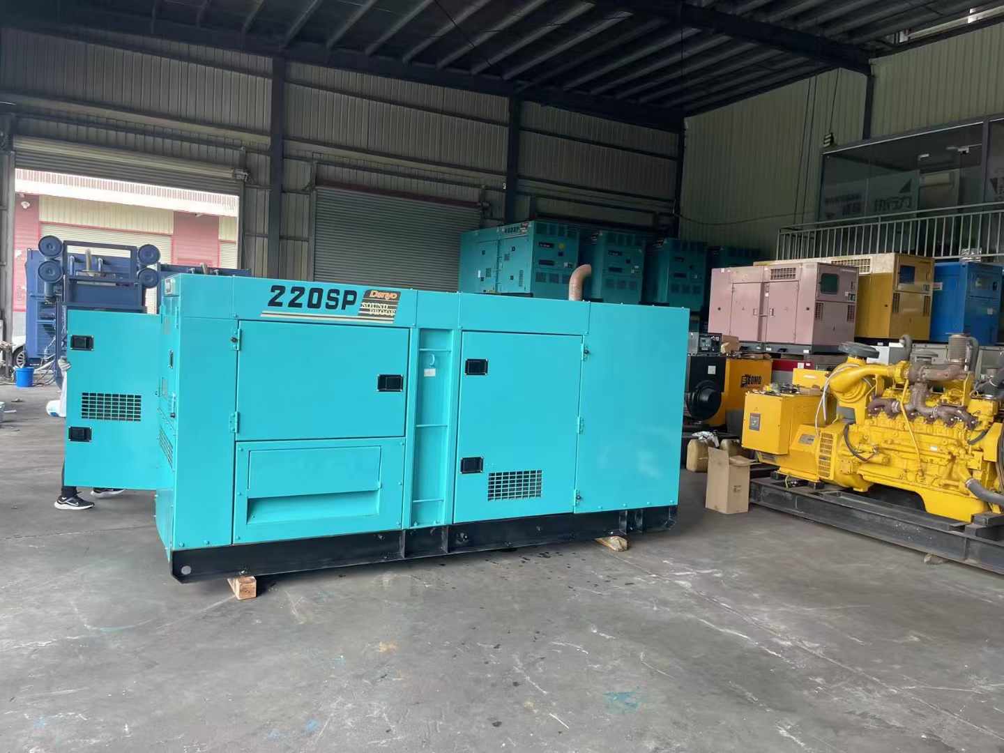 咸丰600kW柴油发电机组带载能力?