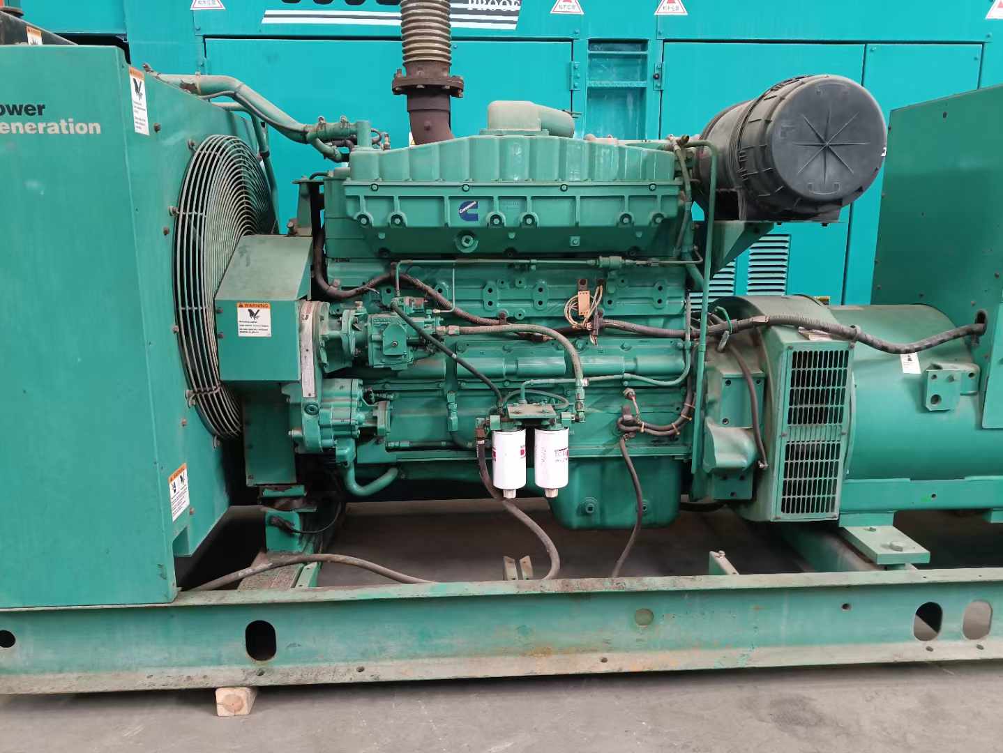 咸丰过载会对 600kW 柴油发电机组造成哪些损害?